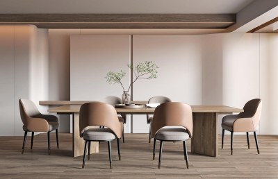 现代餐厅3D模型下载